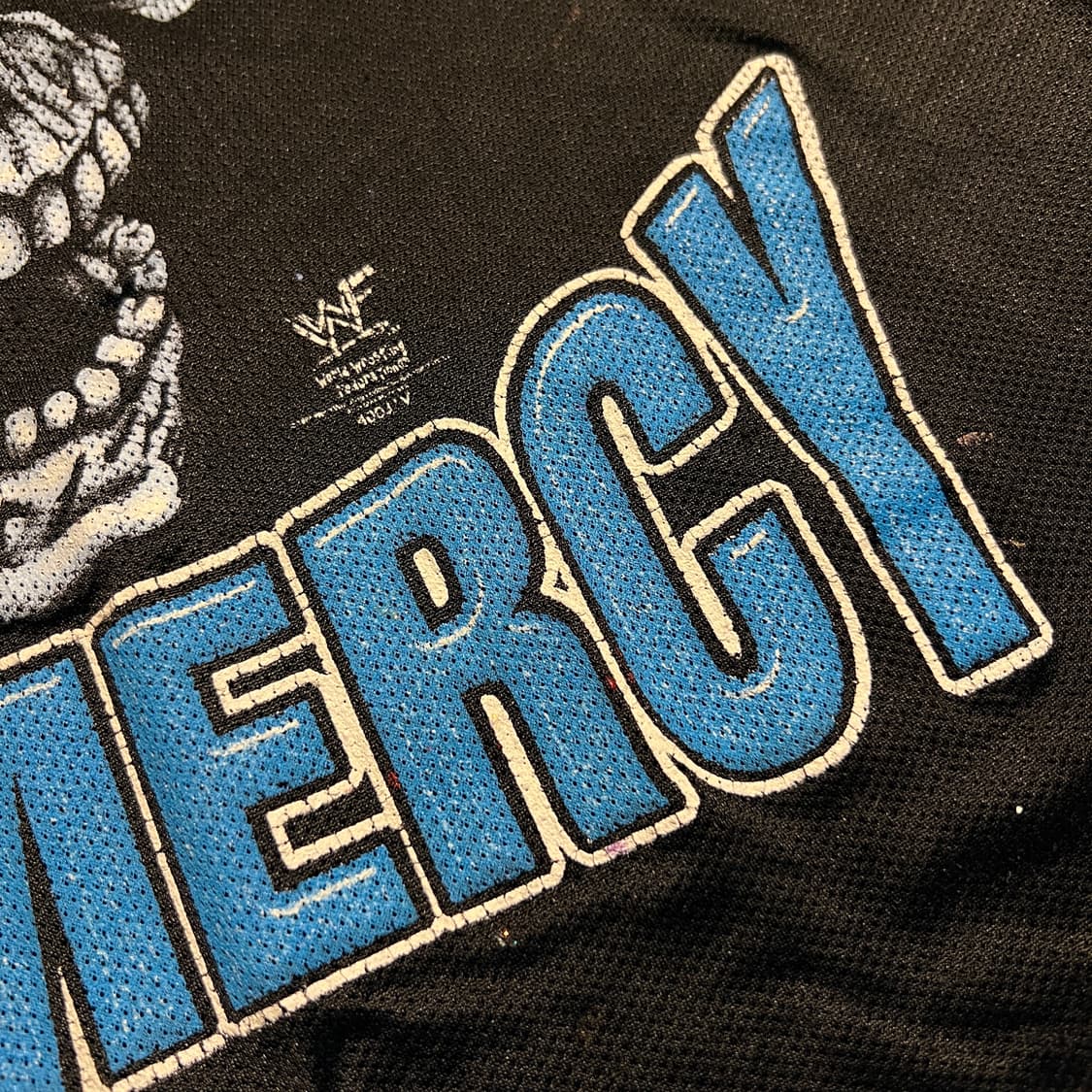 빈티지 90s WWF AUSTIN NO MERCY 풋볼 저지 상품이미지7