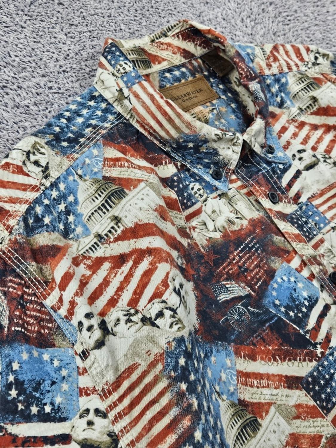 클리어워터 아웃핏터스 반팔 셔츠 ( XL ) / 11958 상품이미지7