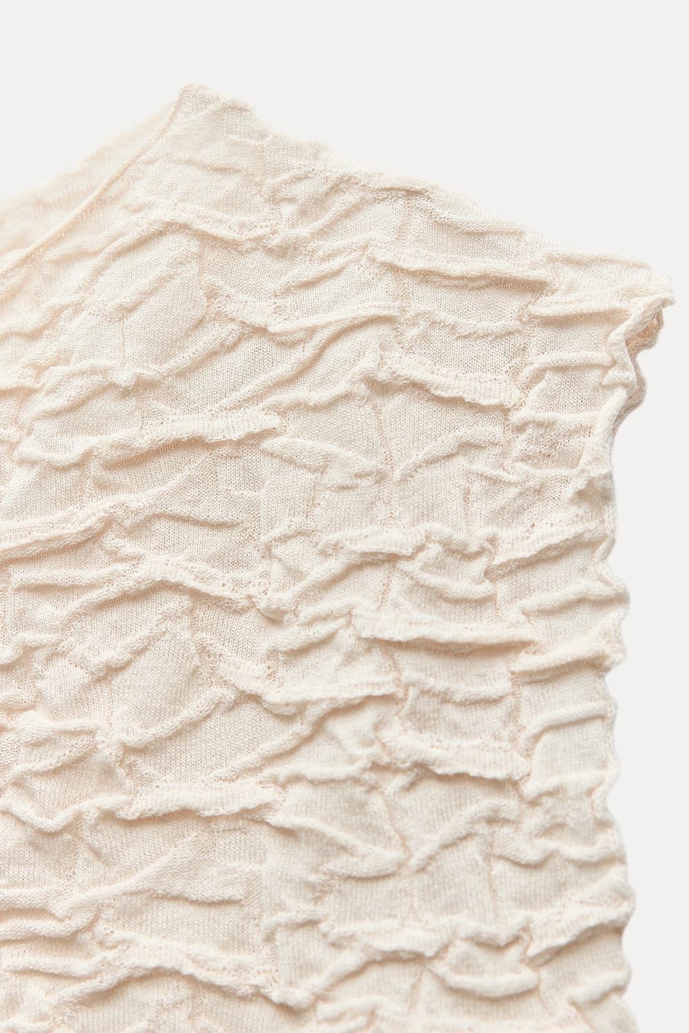  ZARA 자라 링클 캡소매 티셔츠, 자라 링클 슬리브리스 상품이미지6