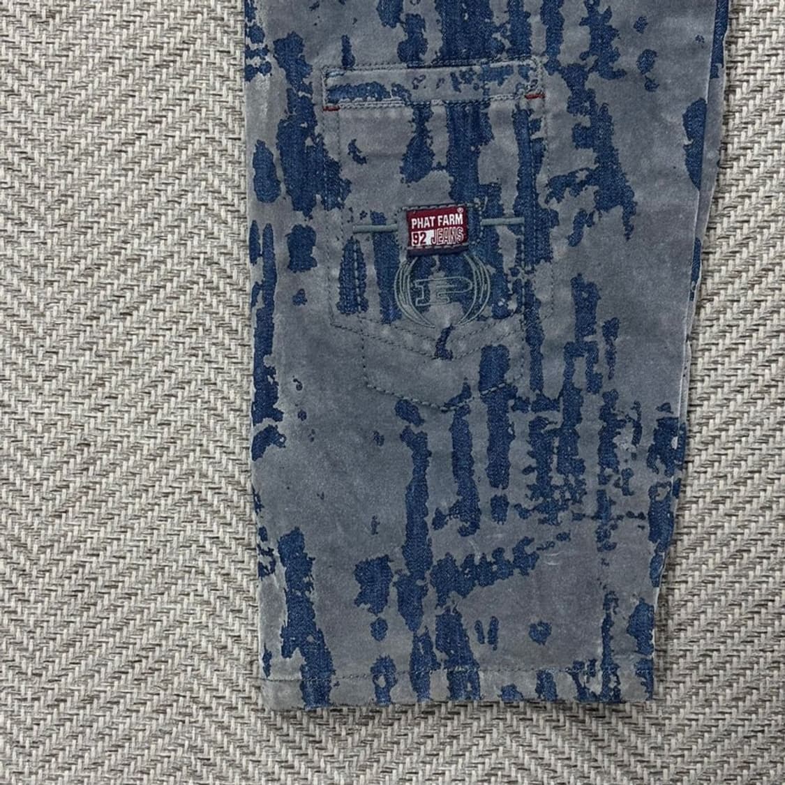 팻팜 디테일 데님팬츠 v2719  상품이미지5