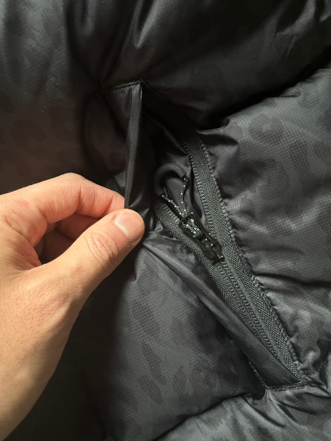 fetch 검정 레오파드 패딩 XL 상품이미지5