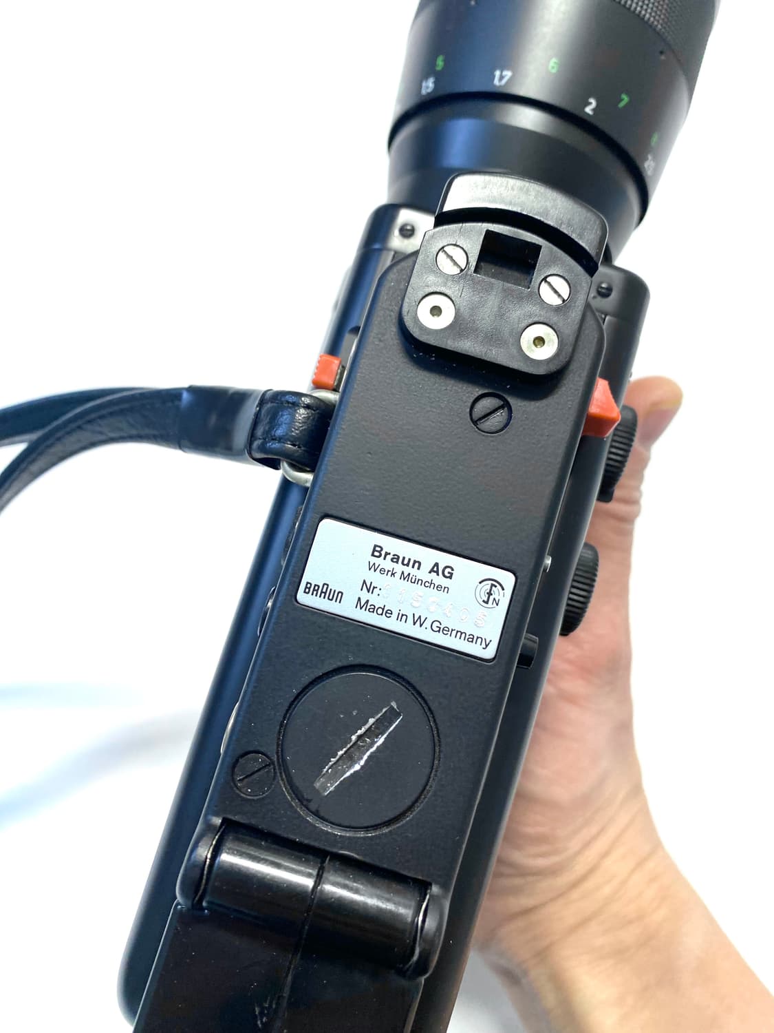 브라운 디터람스 Nizo S801 슈퍼8 필름 카메라 상품이미지6