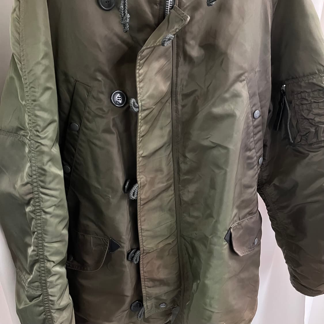 알파인더스트리 N3B 카키 야상 파카 XL 상품이미지4