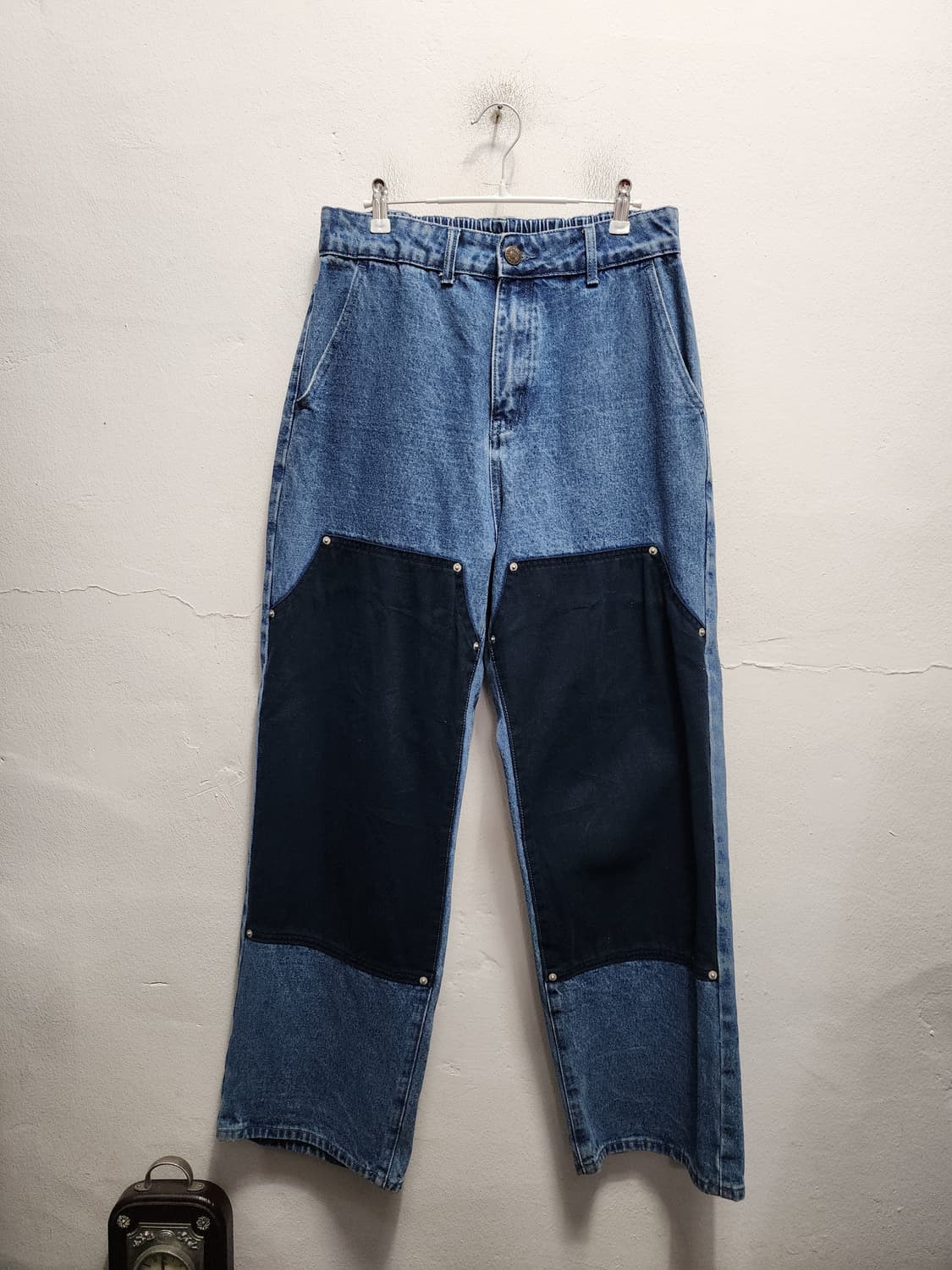 엑스톤즈 더블니 데님 청바지  상품이미지1