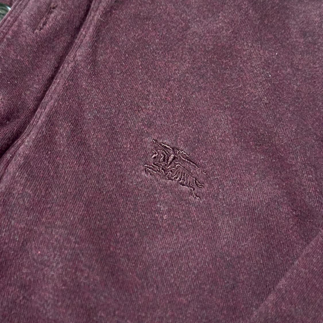 버버리 정품 하프집업 맨투맨 상품이미지2