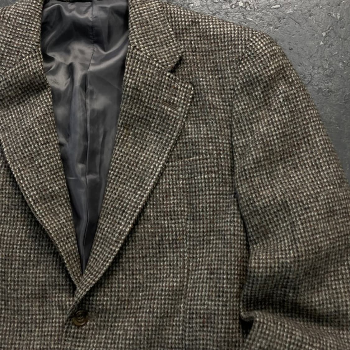 100 해리스 트위드 해링본 블레이저 자켓 상품이미지2