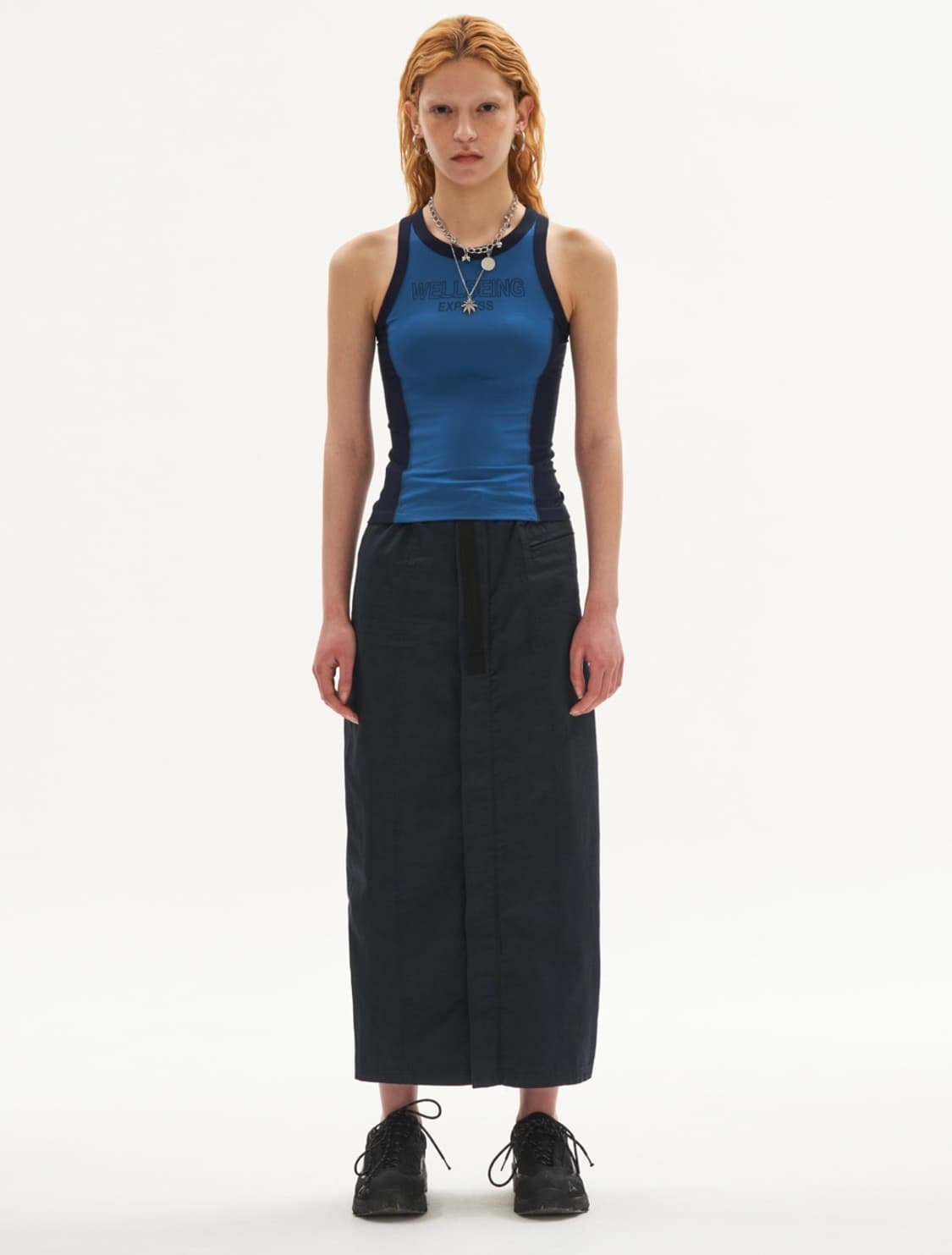 웰빙익스프레스 Sporty Sleeveless Navy 상품이미지2