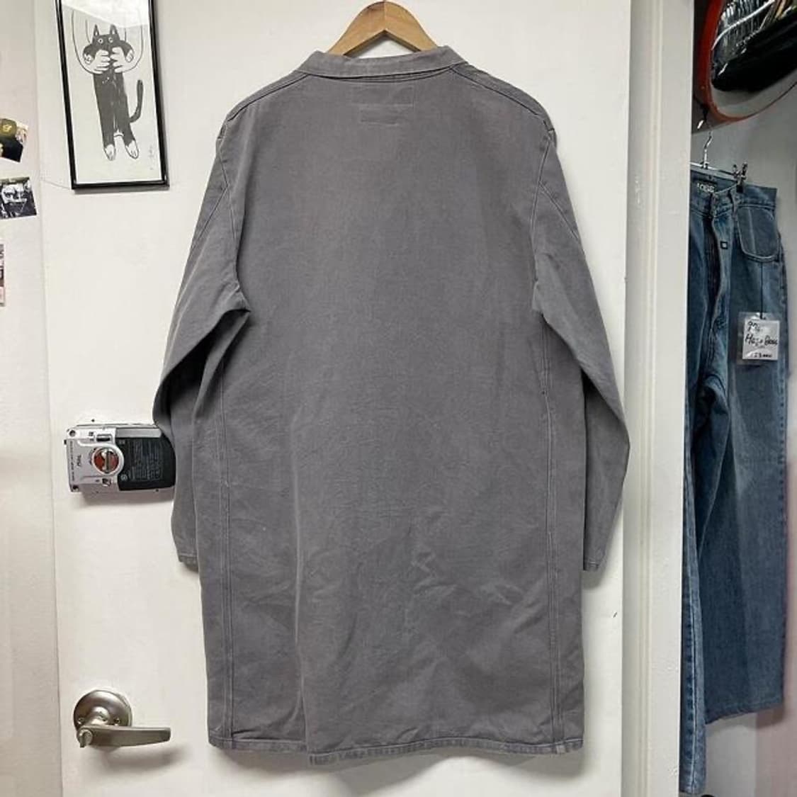 빈티지 프렌치 워크 코트 (L)   상품이미지3