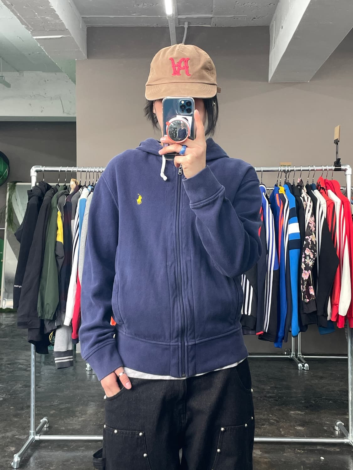 폴로 랄프로렌 후드 집업 자켓 상품이미지2