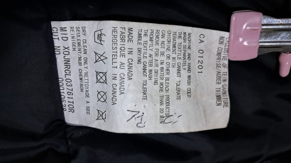 카나다구스 몬테벨로 레드여성패딩s 상품이미지8