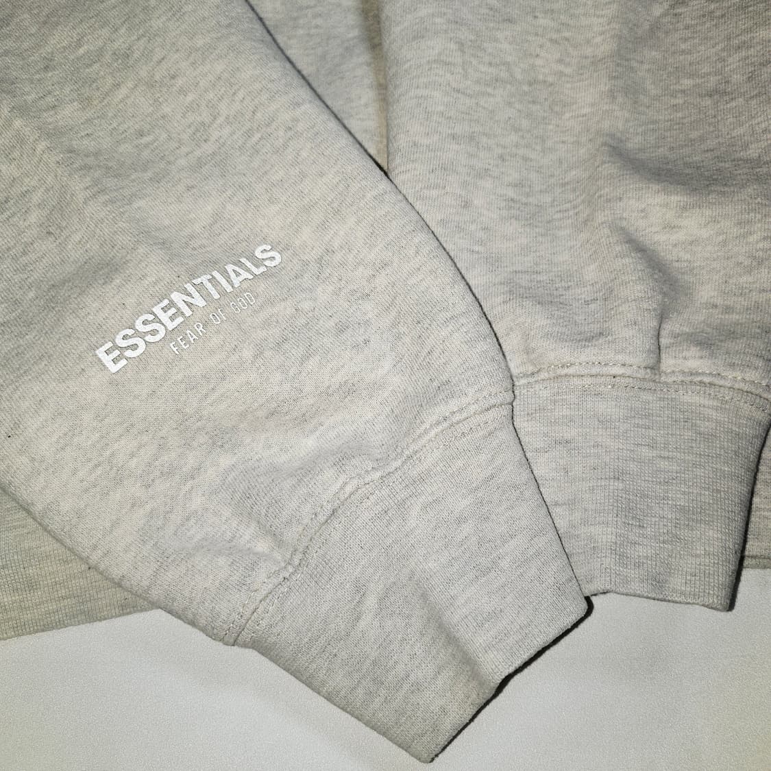 [S(105)][피오갓 에센셜]22FW 모크넥 리플렉티브 기모 스웨트셔츠 상품이미지7