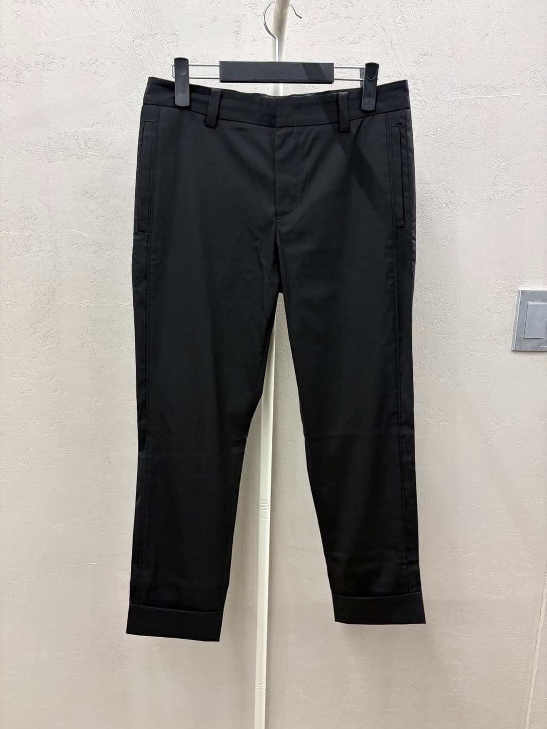 SYSTEM 검정색 남성 정장 바지 L 상품이미지2