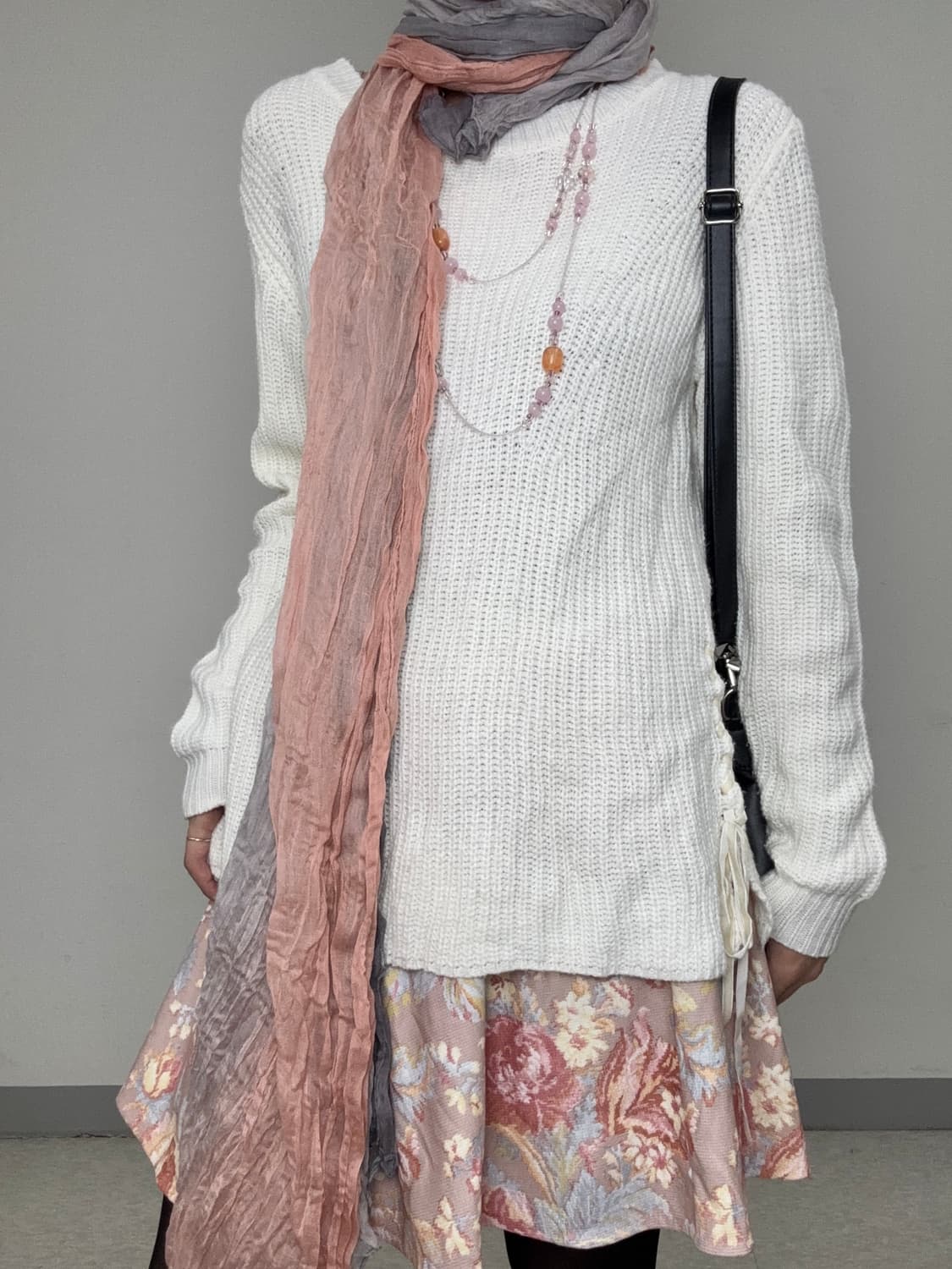 빈티지 시크릿허니 아이보리 니트 상품이미지1