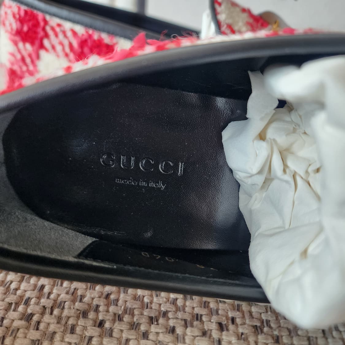 미사용품 구찌 조르단 조던 로퍼 38사이즈 ( 240 ) 상품이미지6