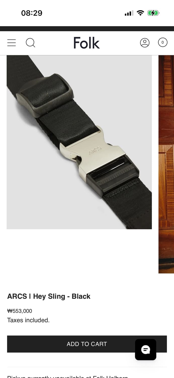 ARCS hey sling bag 고윤정 백 상품이미지9