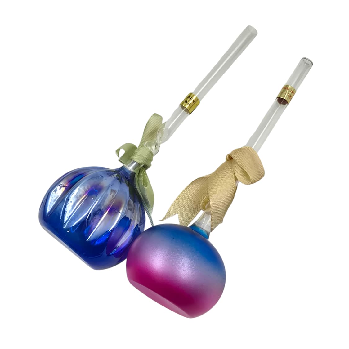 70s 핸드블로운 비드로 공예 장식 1p 상품이미지5