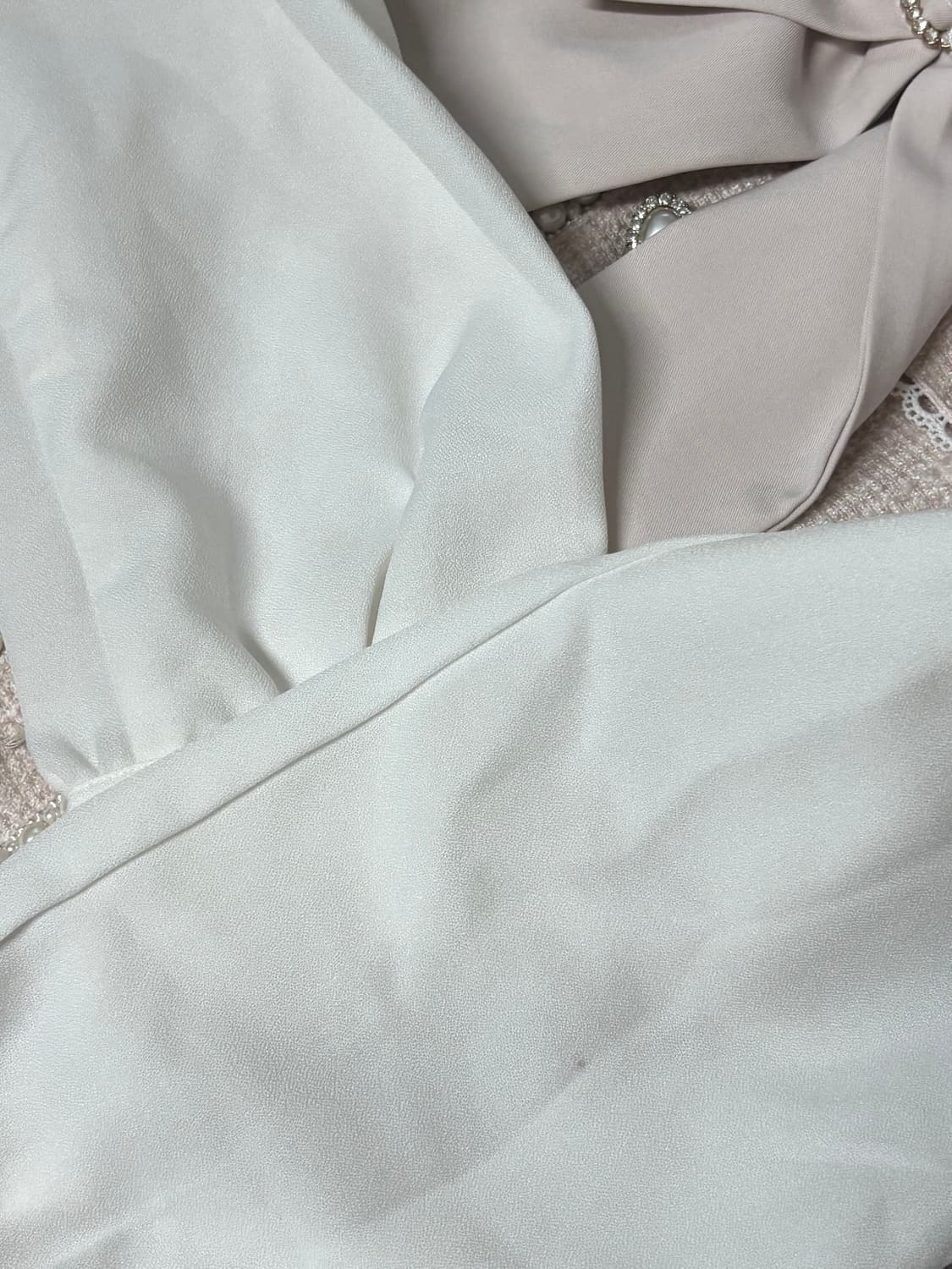 리즈리사 트위드 셋업 핑크 양산형 상품이미지2