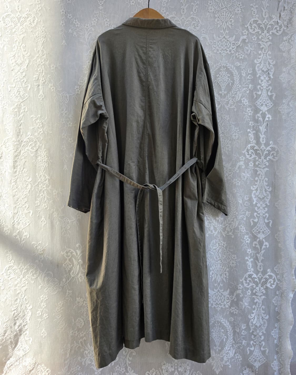 유니클로 리넨 블렌드 로브원피스 상품이미지5