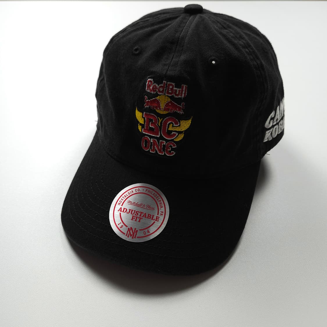 미첼앤네스 레드불 BC 빅로고 볼캡 블랙 (OS) 상품이미지1