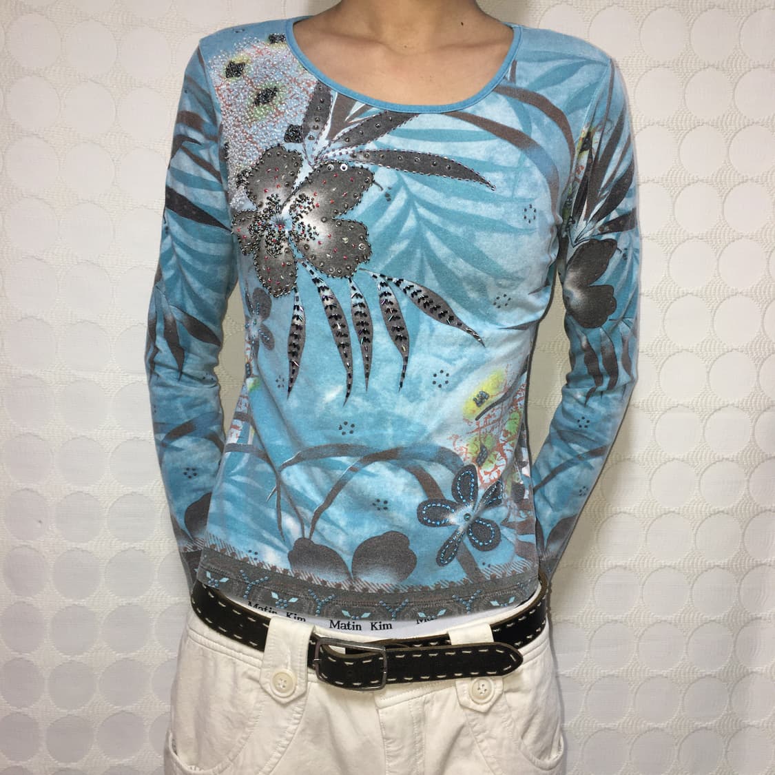 custo barcelona 비즈 긴팔 티 상품이미지2