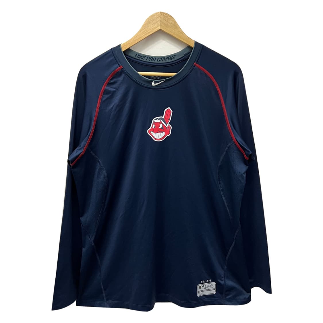 나이키 프로 컴뱃 MLB 클리블랜드 기능성 긴팔 L 상품이미지1