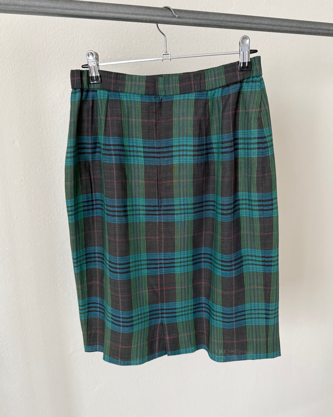 빈티지 체크 스커트 상품이미지4