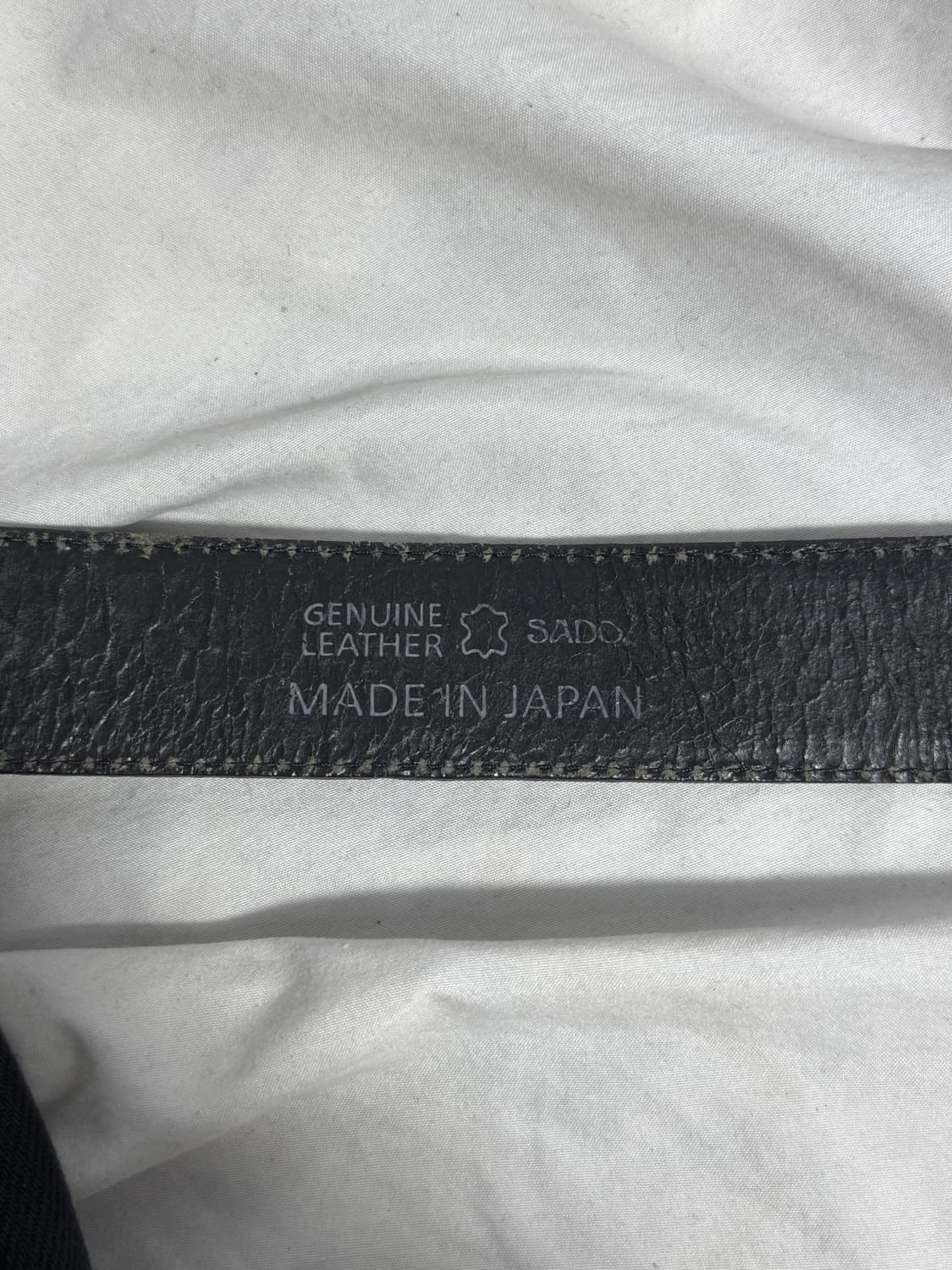 Sado 레더 벨트 상품이미지4