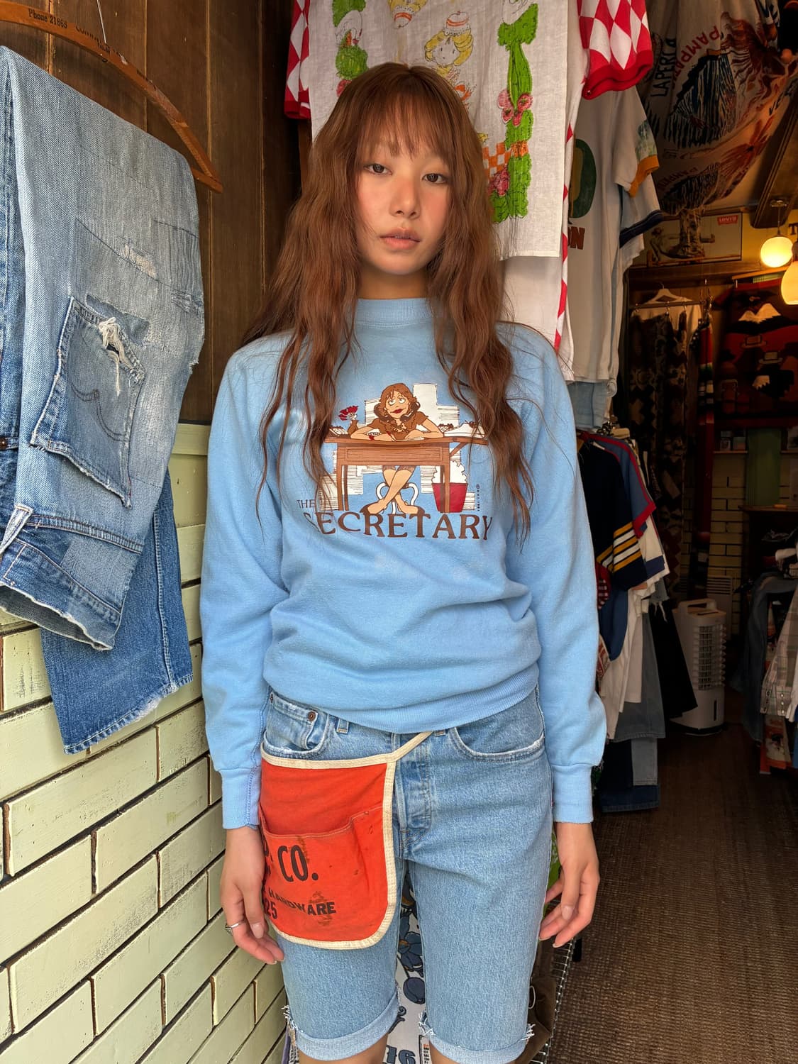 80’s The Secretary Sweat Shirt 상품이미지1