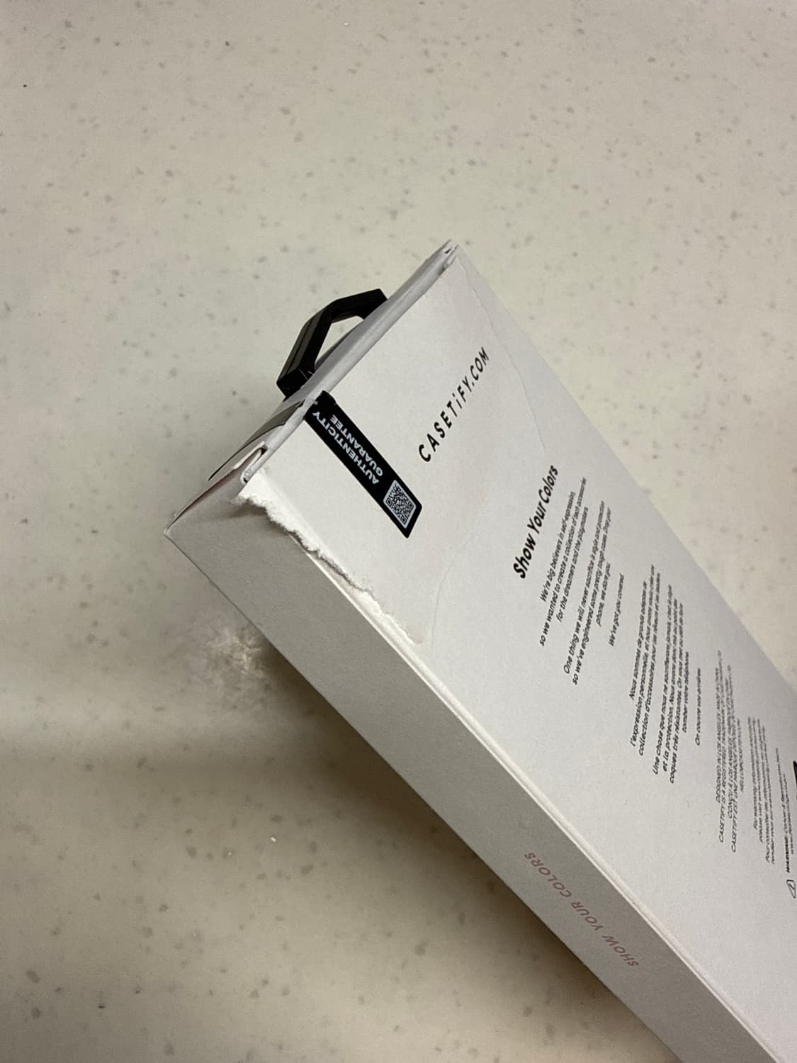 케이스티파이 아이폰 맥세이프 임팩트 케이스 클리어 블랙 15프로 상품이미지2