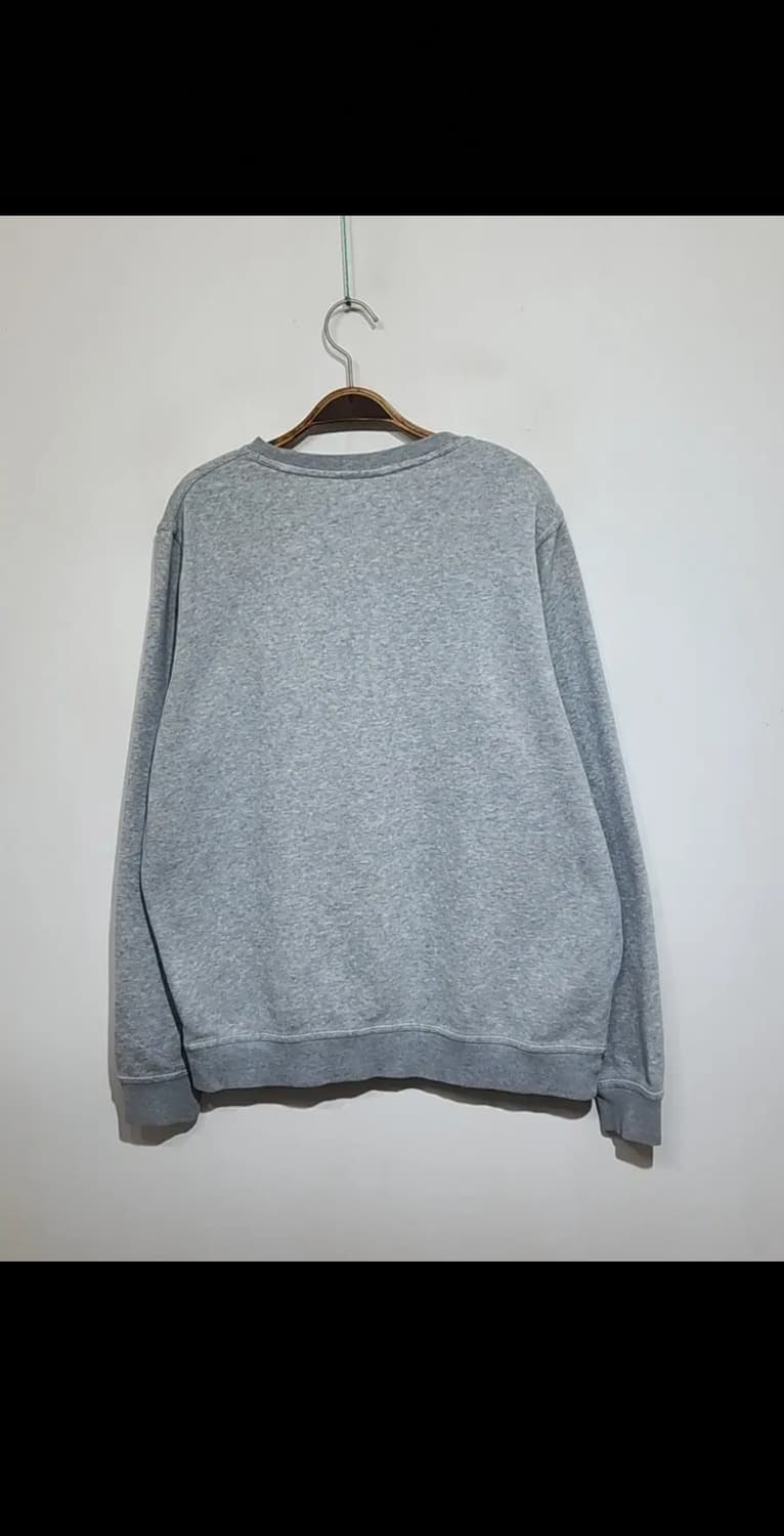 (XL) 나이키 기모 맨투맨 그레이 스우시 스웨트 티셔츠  상품이미지5