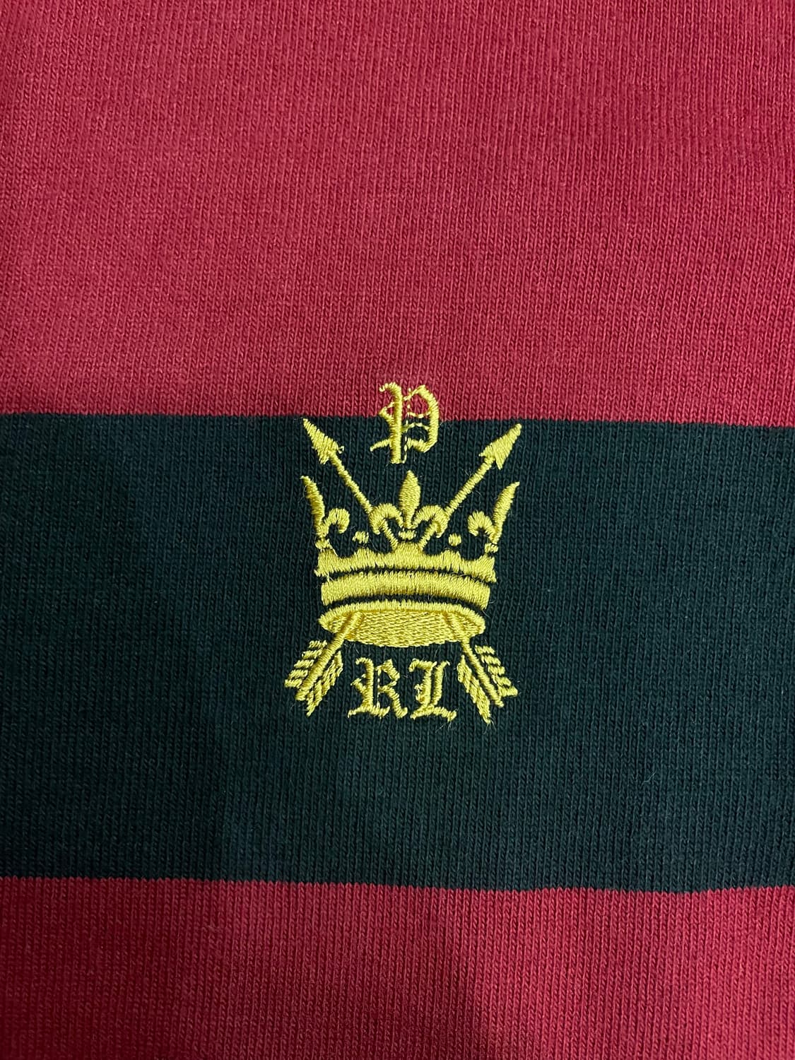 폴로 랄프로렌 자수 크레스트 로고 럭비티 상품이미지7