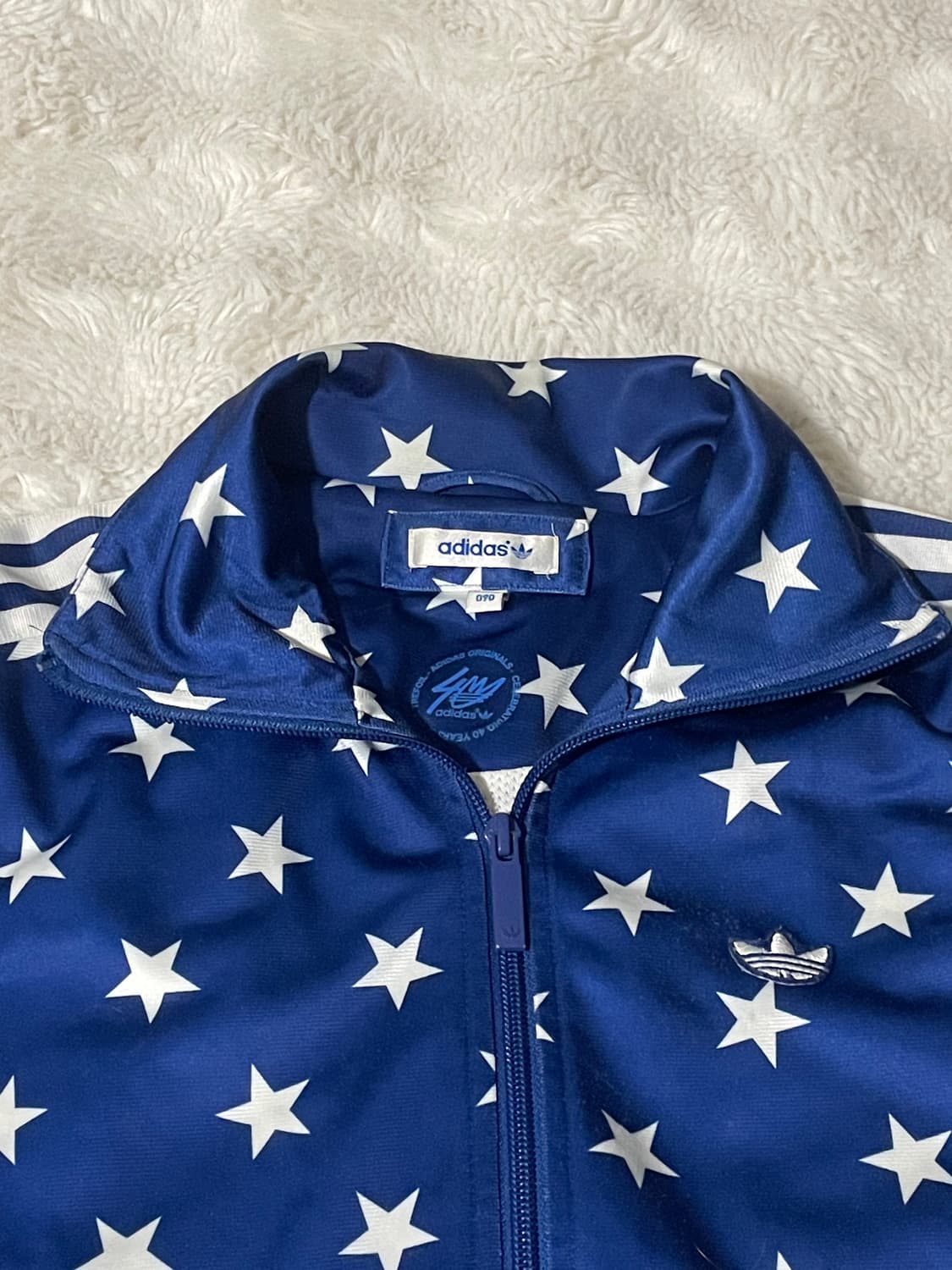 아디다스 제레미스캇 스타 트랙탑 져지 블루 상품이미지2