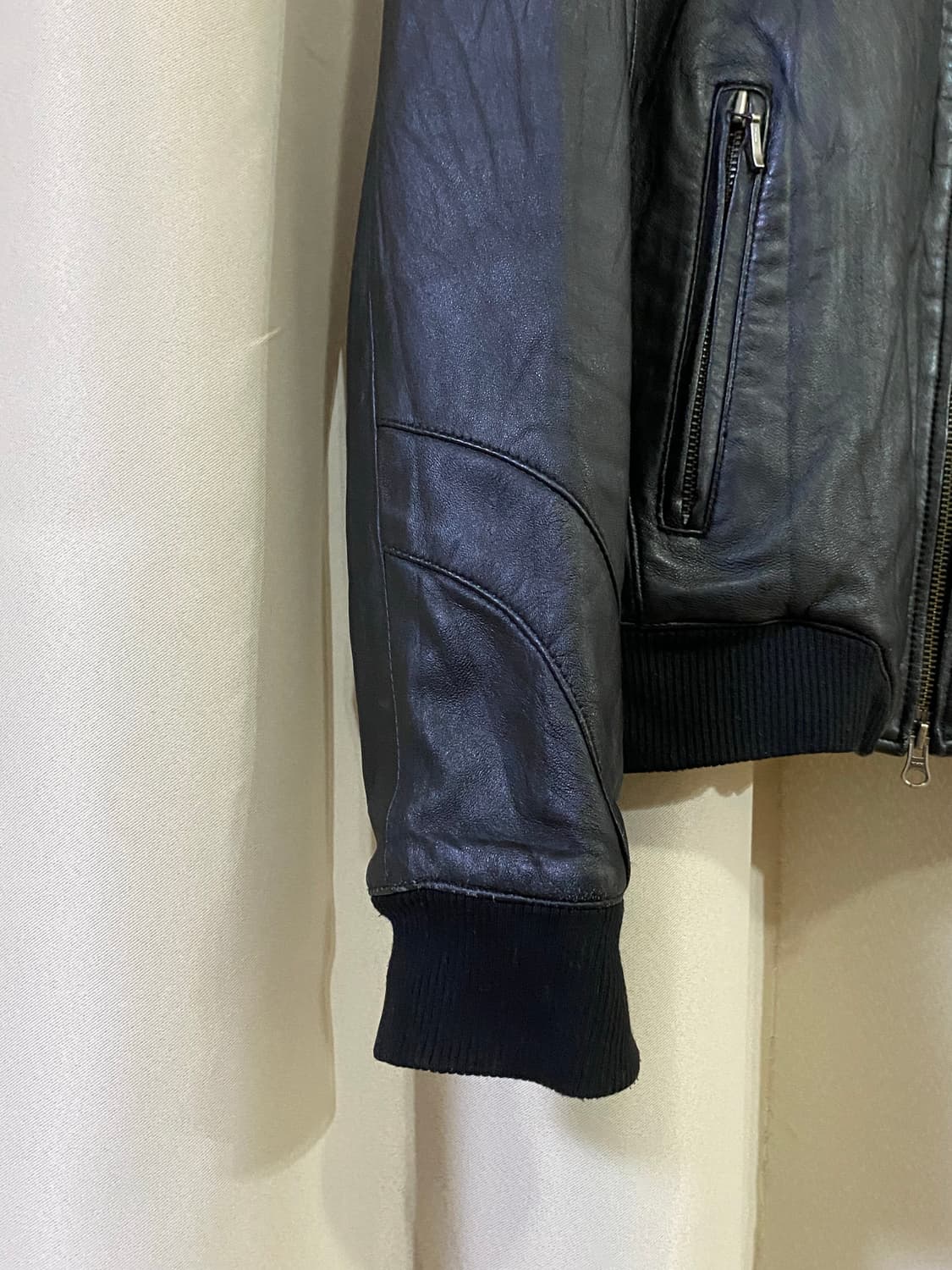 VTG leather jacket 상품이미지4