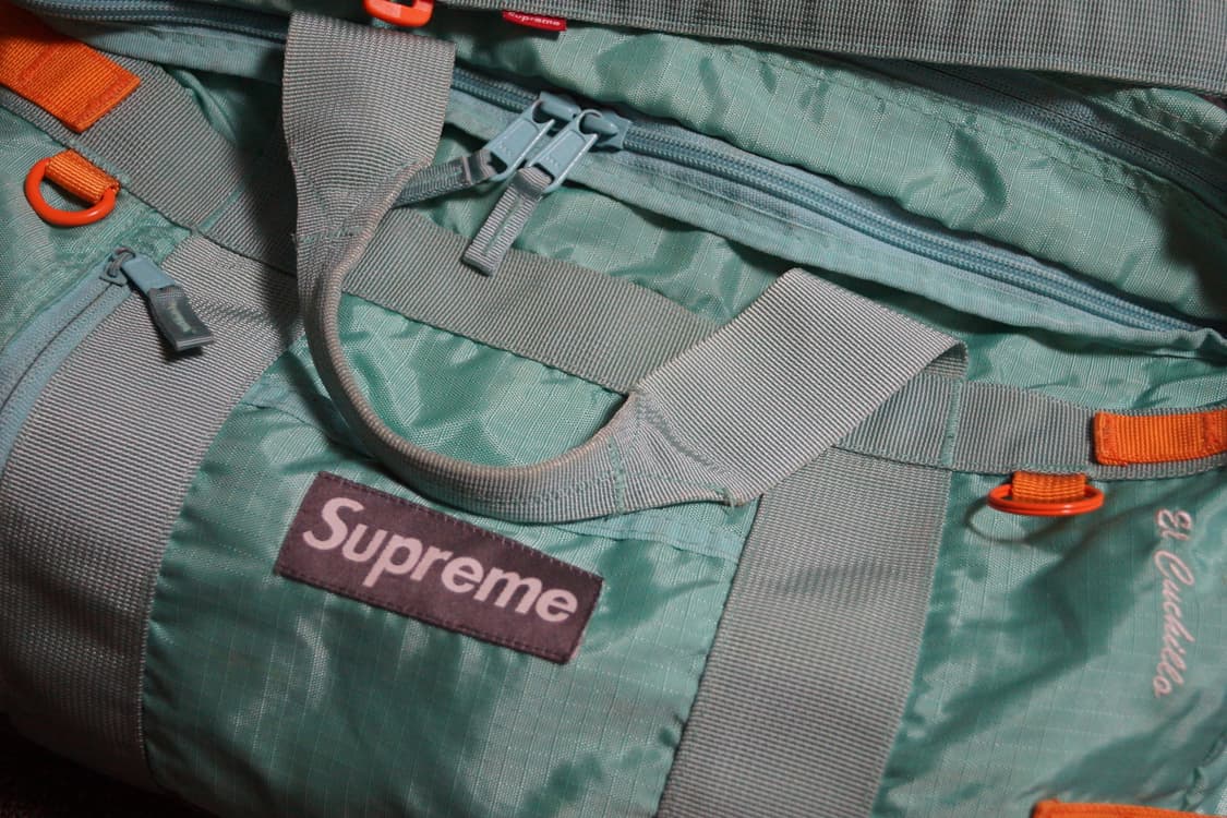 (OS) 슈프림 07SS 엘쿠칠로 더플백 민트 오렌지 상품이미지2