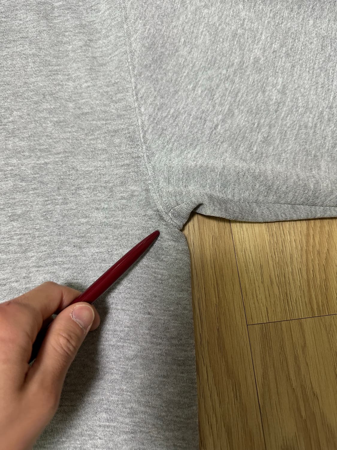 90s 빈티지 러셀 스웻셔츠 그레이 XXL USA 상품이미지8