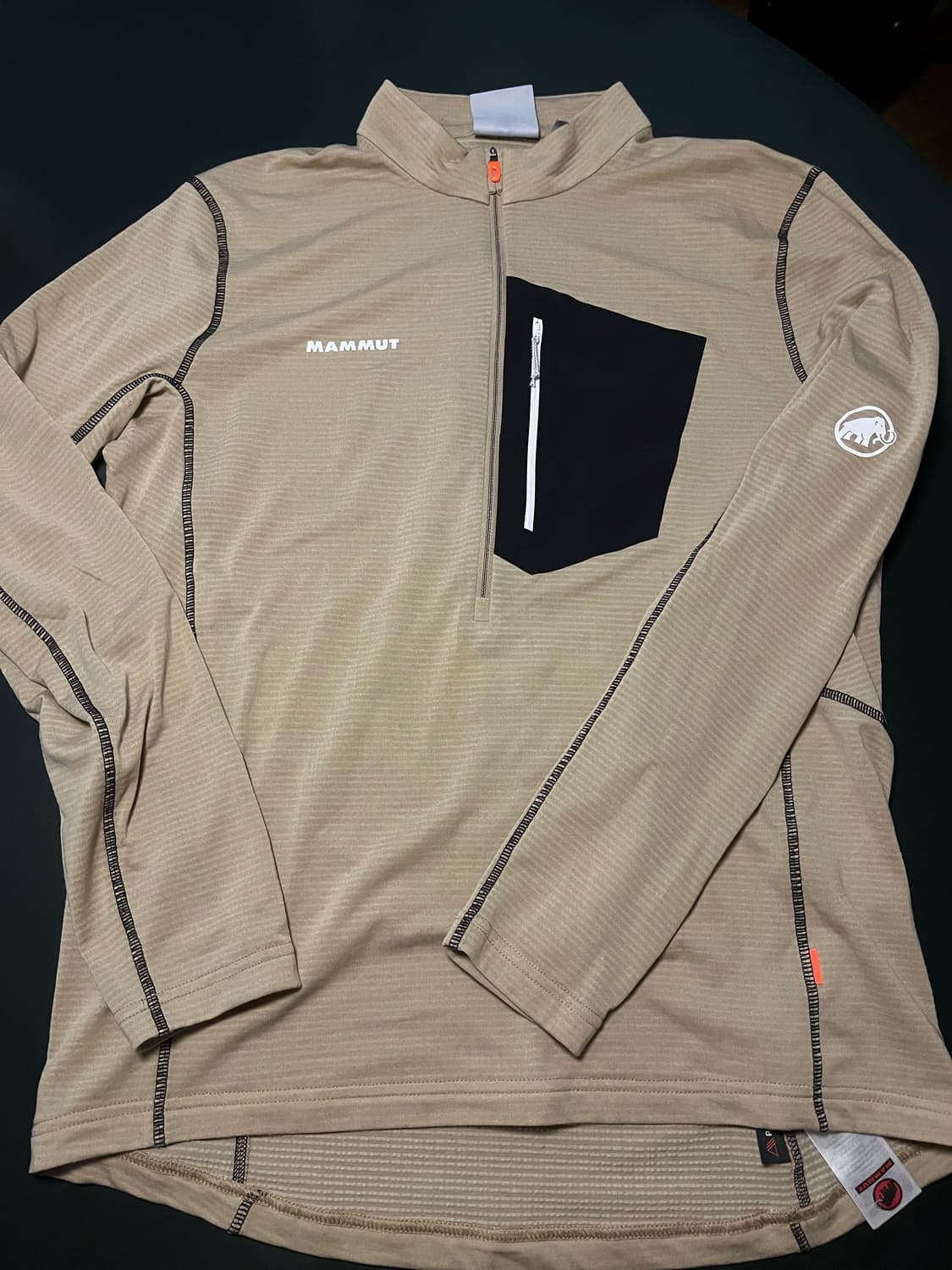 마무트 mammut 폴라텍 파워그리드 집업 티셔츠 팝니다. 상품이미지1