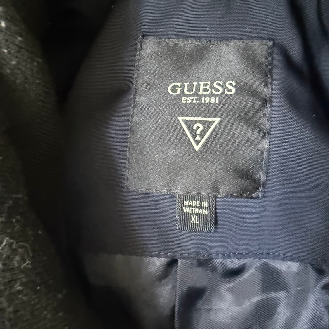 XL 게스 블루종 봄버 자켓 0413T 상품이미지3