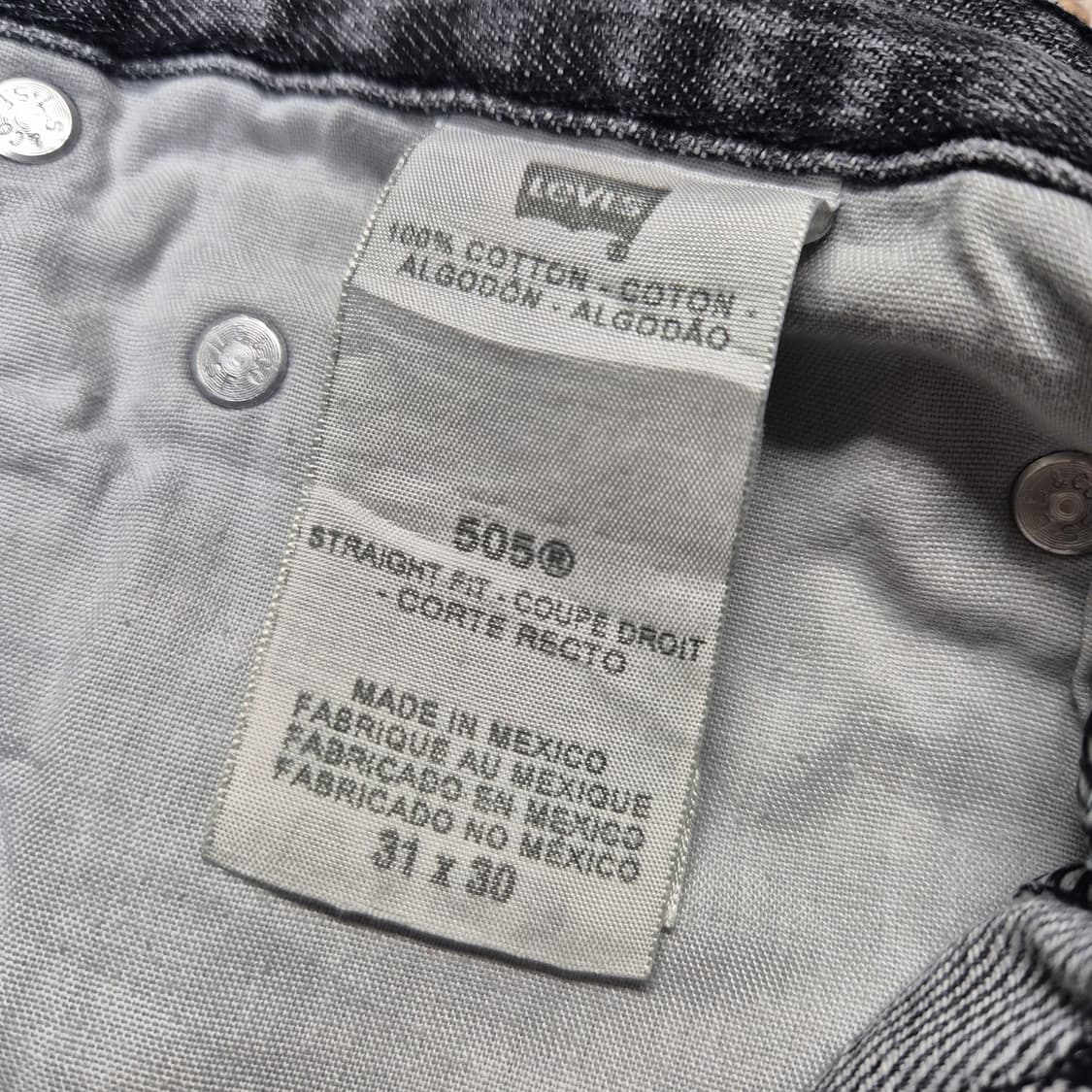 리바이스 505 그레이진 (p4) 상품이미지6