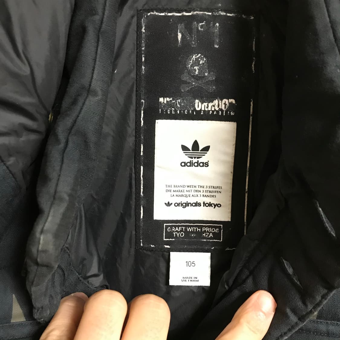 아디다스x네이버후드 콜라보 패딩조끼점퍼 상품이미지6