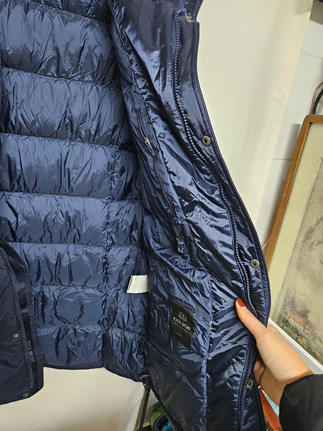 코오롱 스포츠 남성패딩 100 상품이미지6