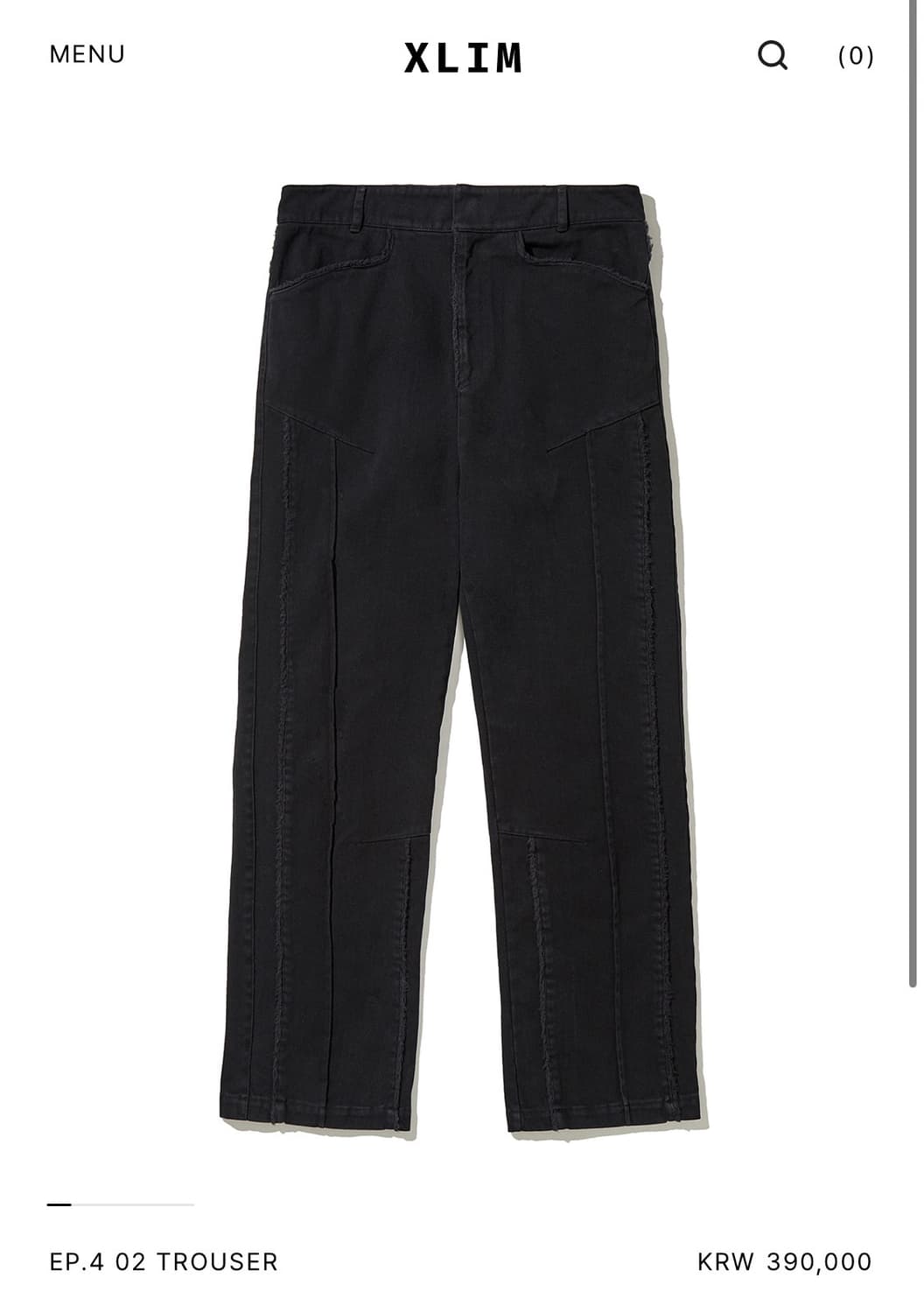 (구매) 엑슬림 ep4 02 trouser 상품이미지2