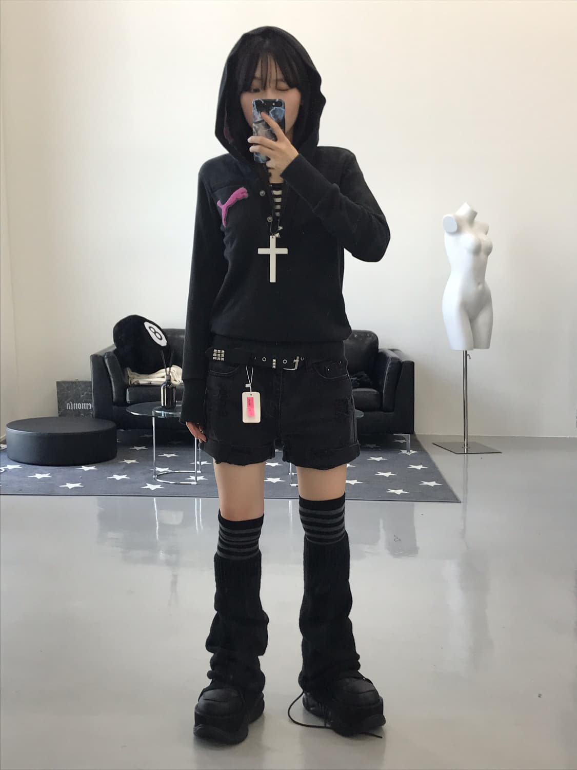 Puma Kitsch detail hoodie 상품이미지1