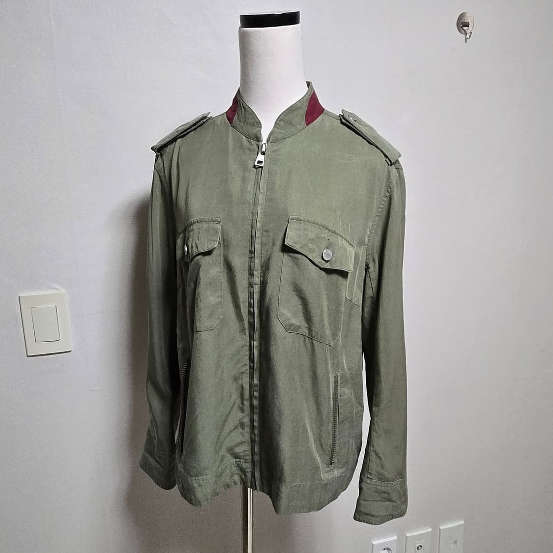 쟈딕앤볼테르 카키 필드 자켓 / 여성 자켓 / 여자 자켓  상품이미지7