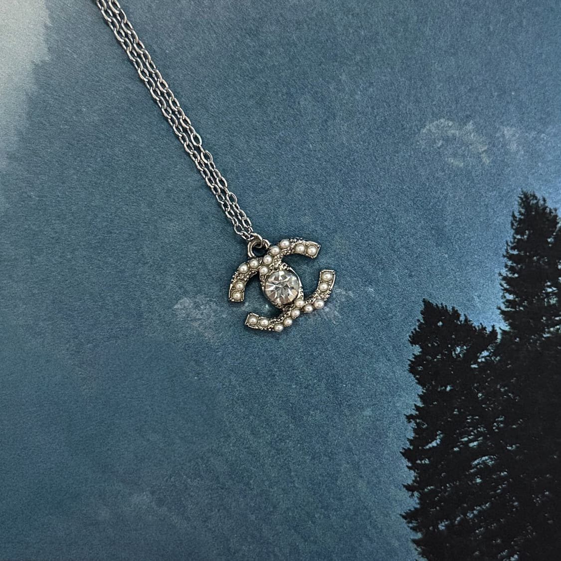 샤넬 CC 빅 크리스탈 목걸이 상품이미지2