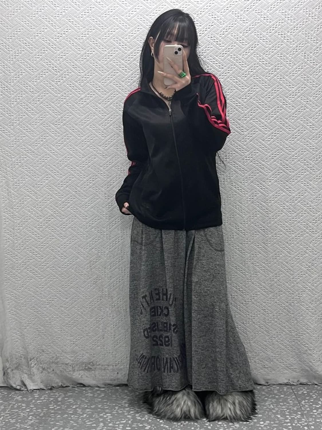 아디다스 올드스쿨 Y2K 검빨 져지 집업 100 C08363 상품이미지2