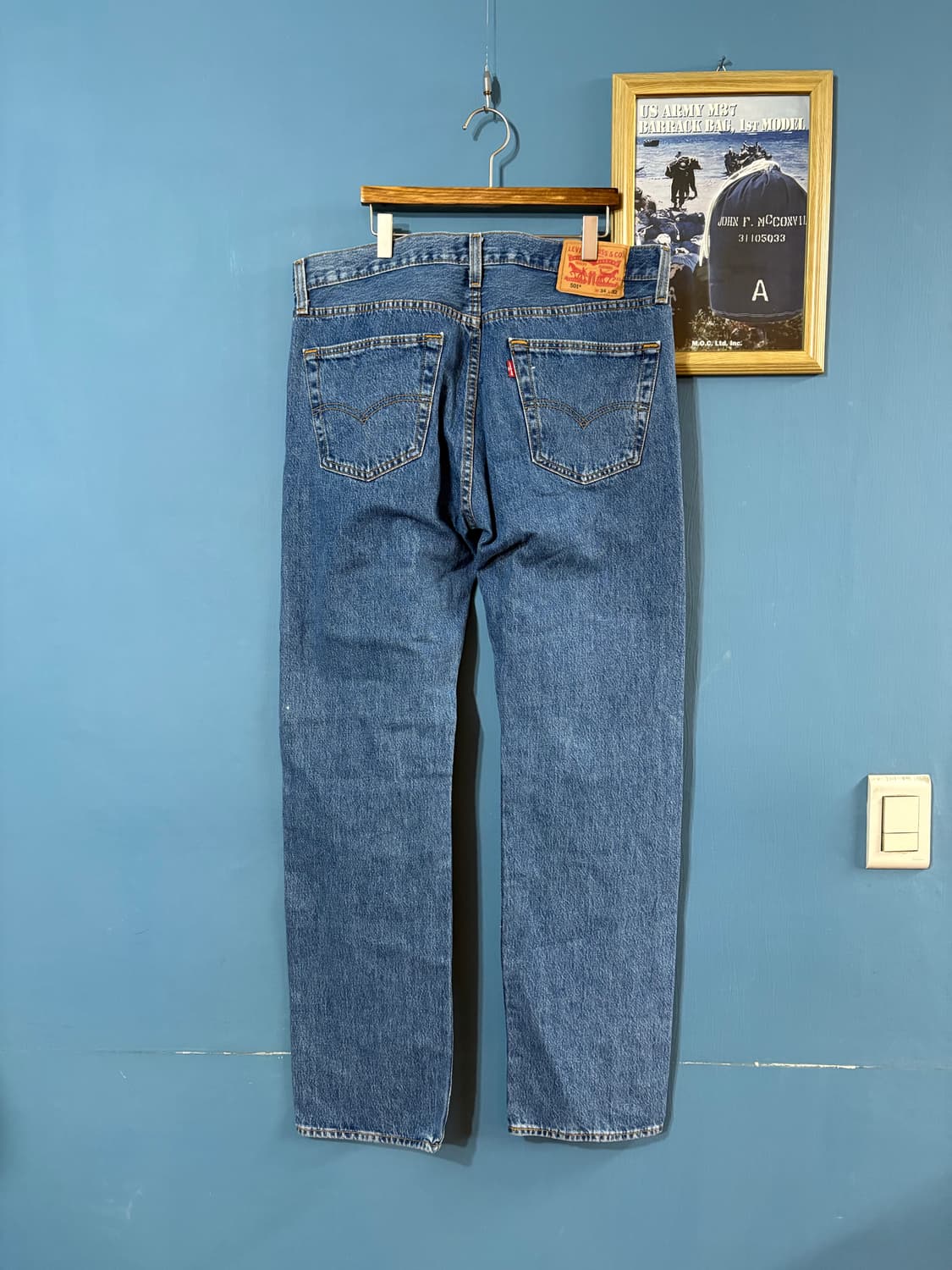 00’s Levis 501 denim pant. 상품이미지10