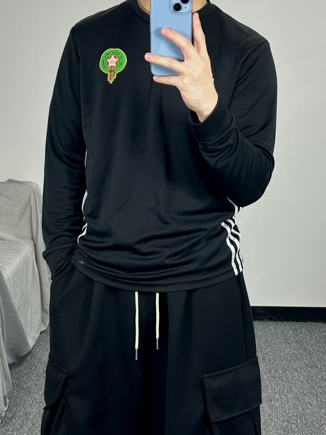 아디다스 모로코 국대 삼선 롱슬리브 L 상품이미지2