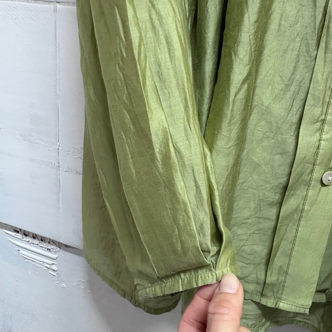 CAPRICIEUX LEMAGE 올리브 페어리 벌룬 블라우스 상품이미지2