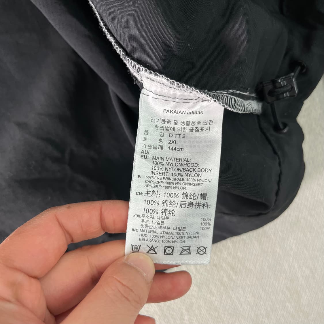 105 아디다스 올드스쿨 아노락 바람막이 자켓 상품이미지8
