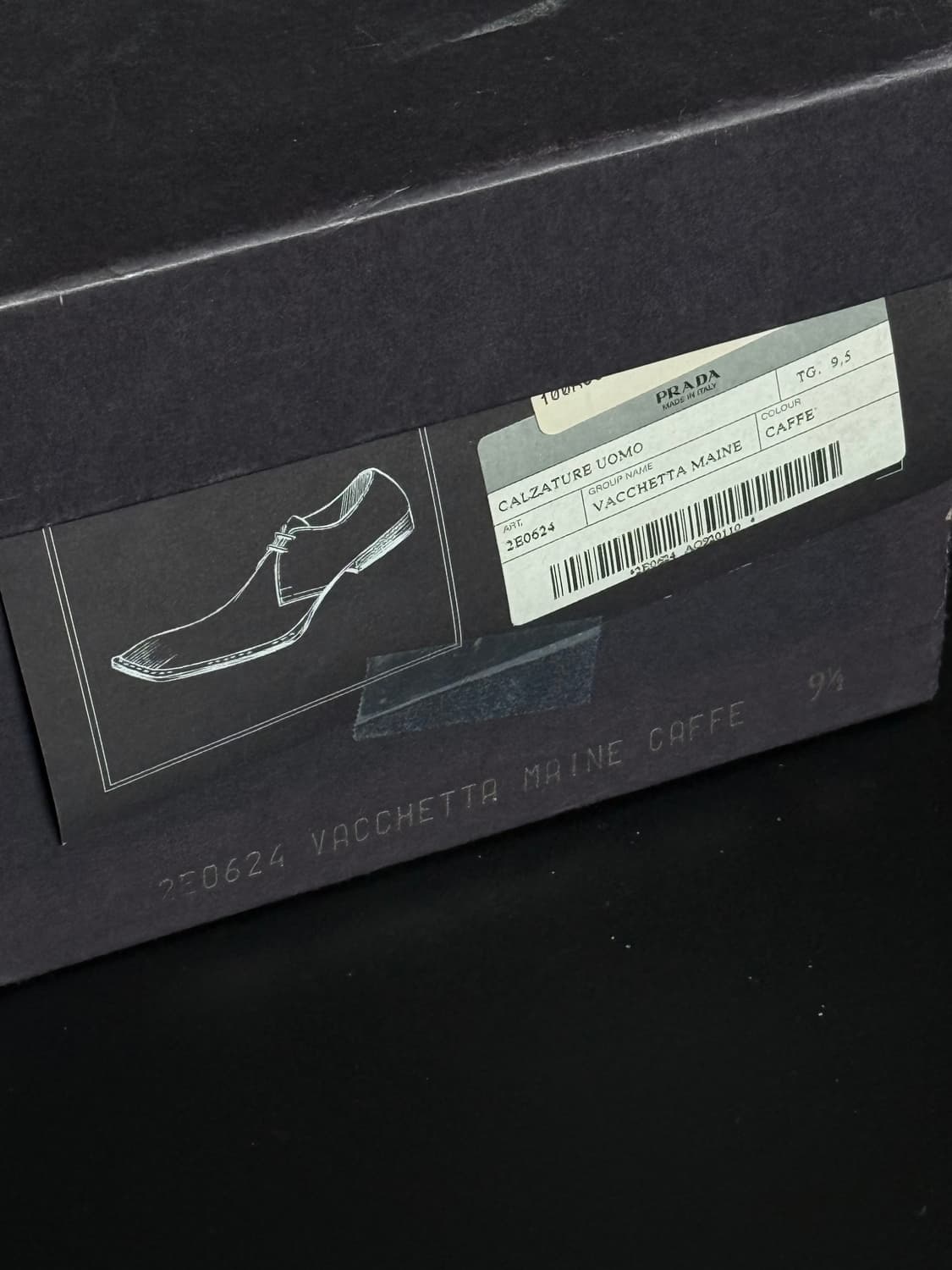 프라다 스퀘어 더비슈즈 285 상품이미지2